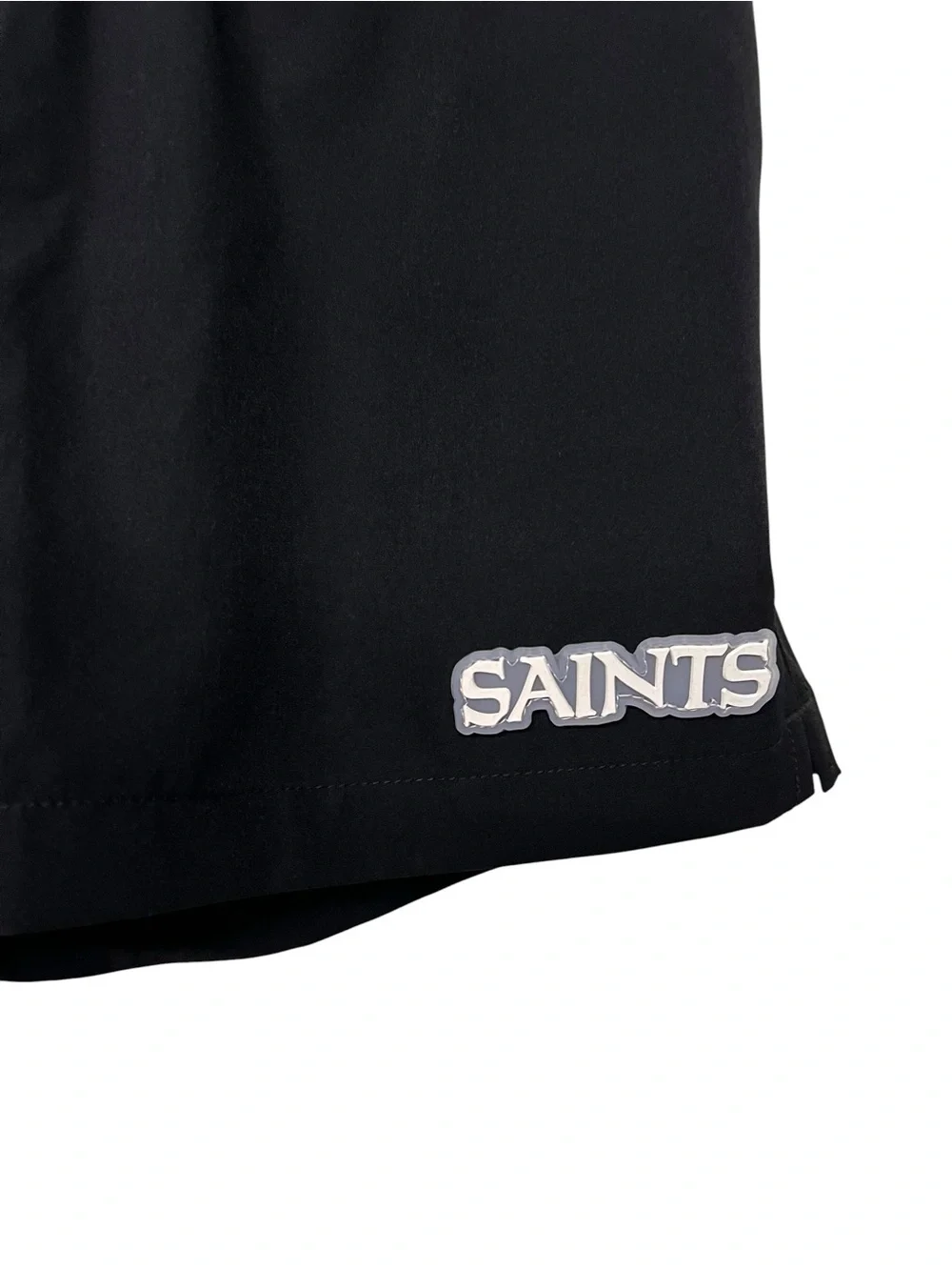 New Chubbies New‎ Orleans Saints Lined Black & Gold Swim Trunks Shorts XS 5.5”